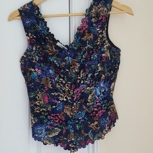 Cache lace-look tank